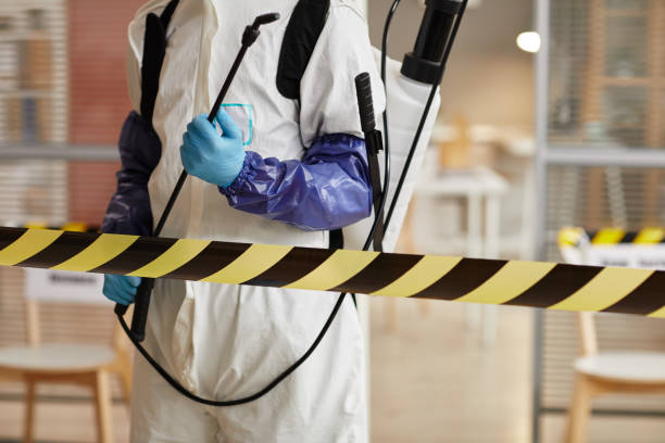 Professional Blood Cleanup technician working in Red Cloud, NE